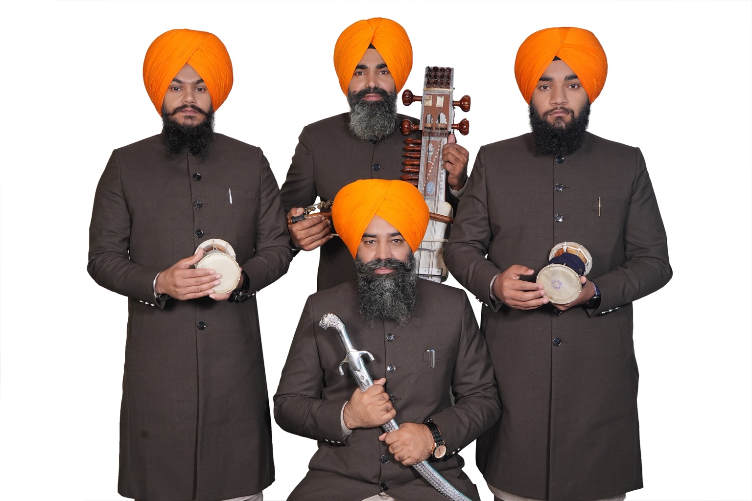 Dhadi Jatha with traditional instruments